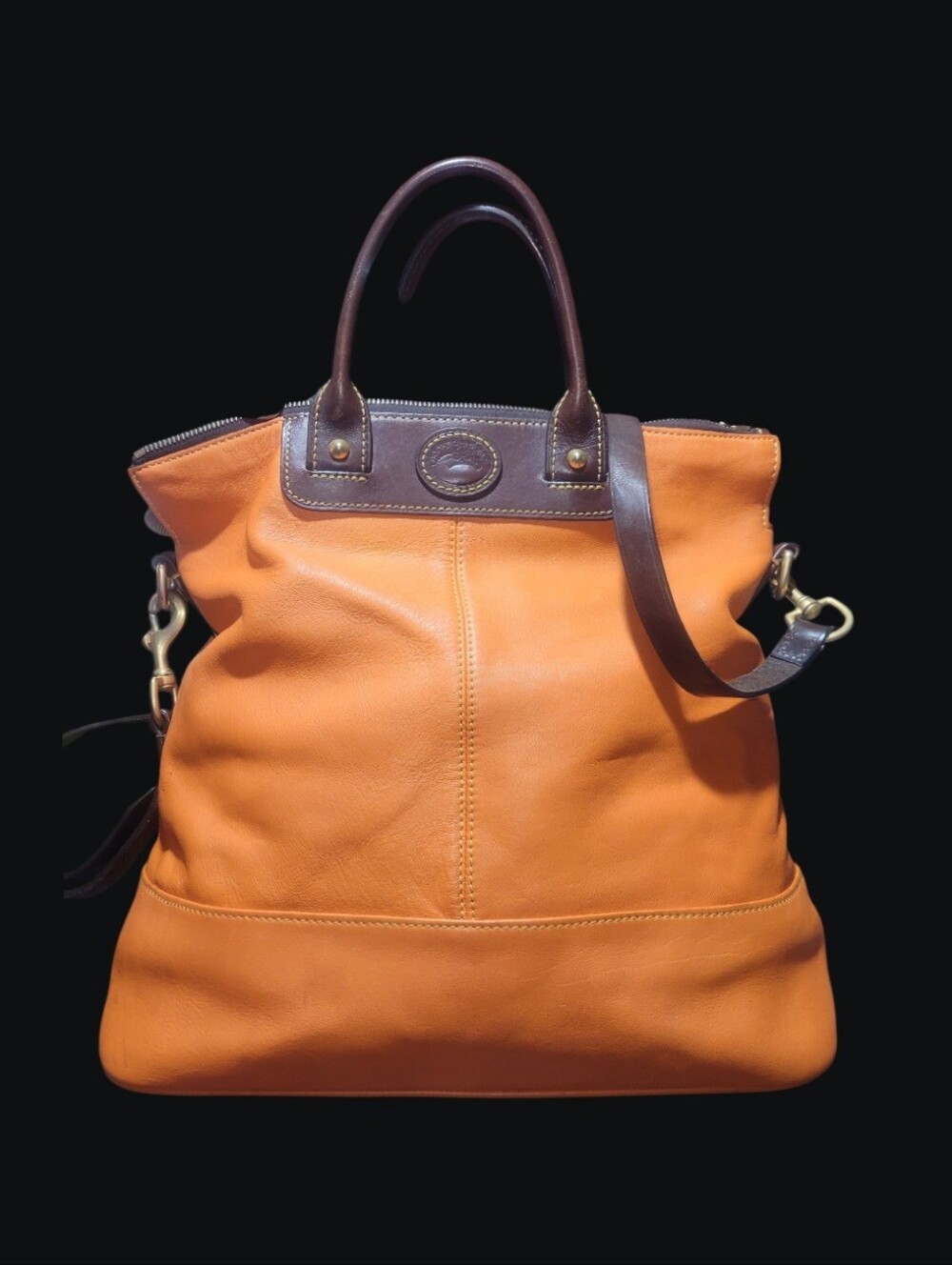 Dooney & Bourke Florentine Leather Convevertable Shopper